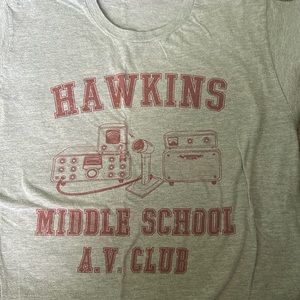 stranger things t shirt